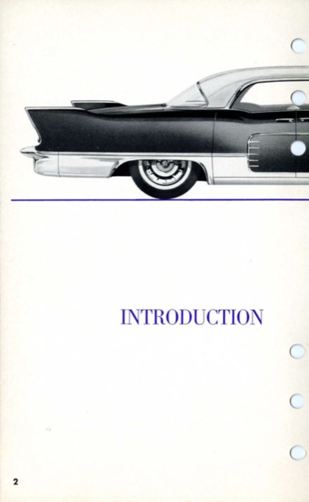 1957 Cadillac Eldorado Brougham Salesmans Data Book Page 1